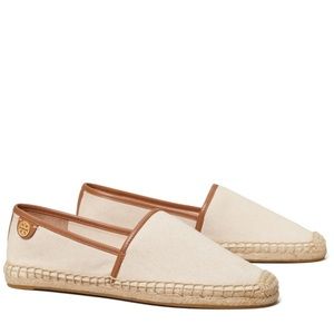 Tory Burch Canvas Flat Espadrille